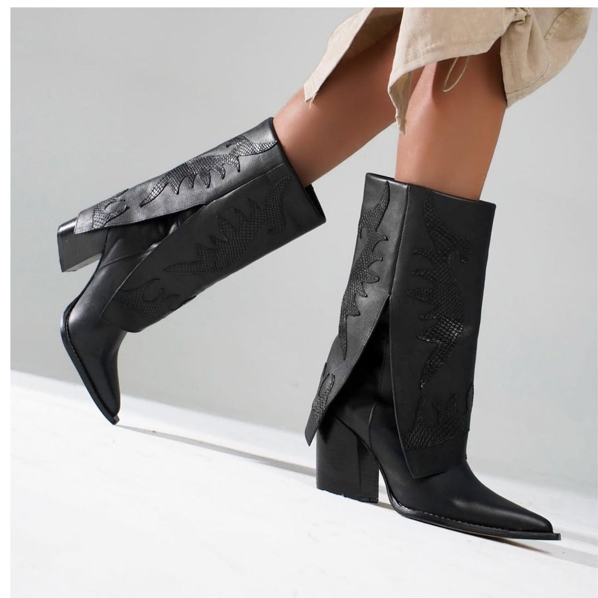 ANNY OUTFITS - Bota Danly Negro Expression