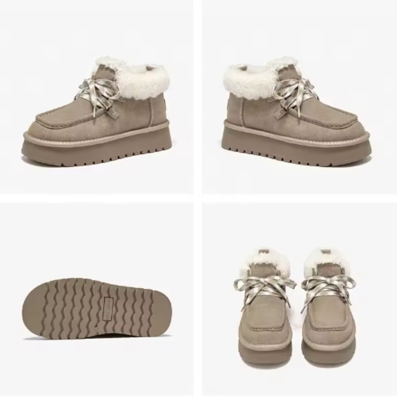 MPROPIA - Botas Invierno Mujer Antideslizantes y Acolchadas 24326.