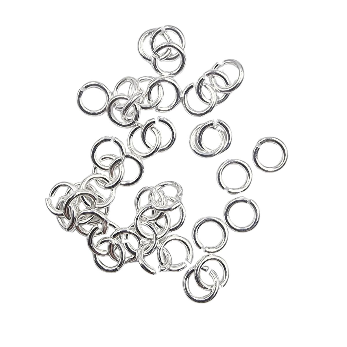 GENERICO - Argollas Para Bisutería De Baño De Oro 5gr - Plateado