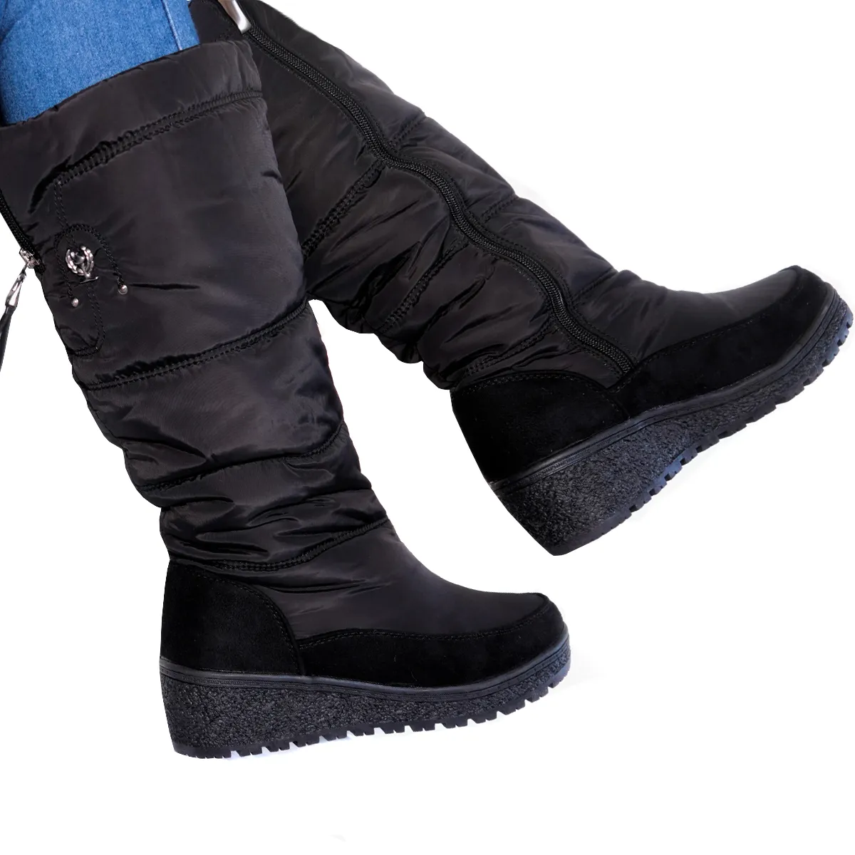 HERIEL - Botas impermeables forradas por dentro con chiporro