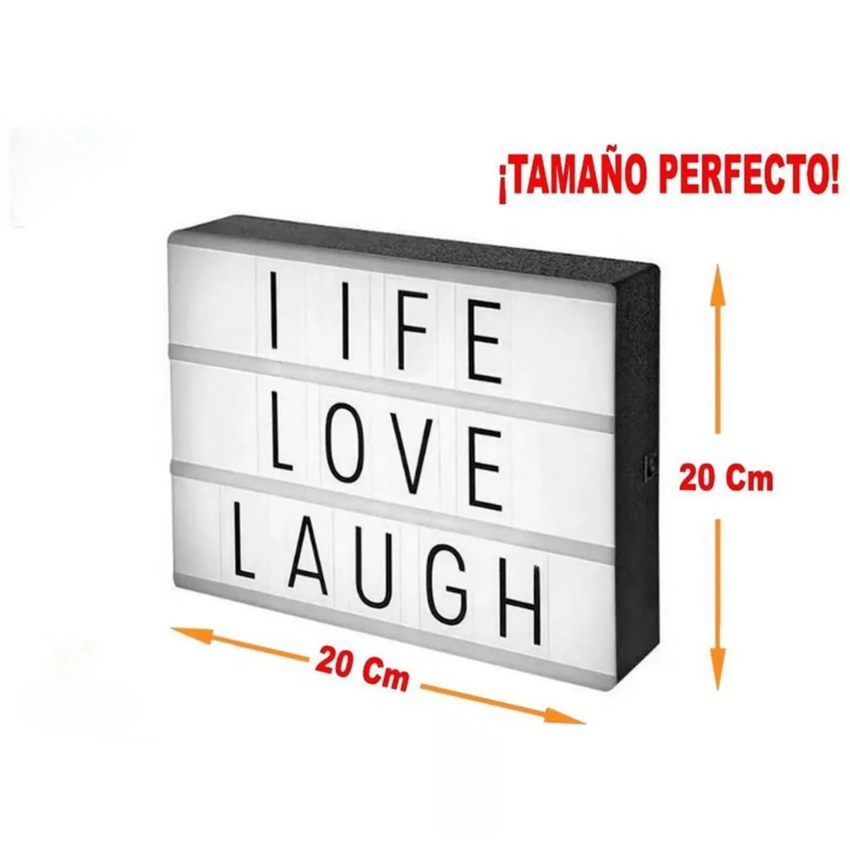 MOVI - CAJA LED CINEMATIC LIGHT BOX PARA FOTOS