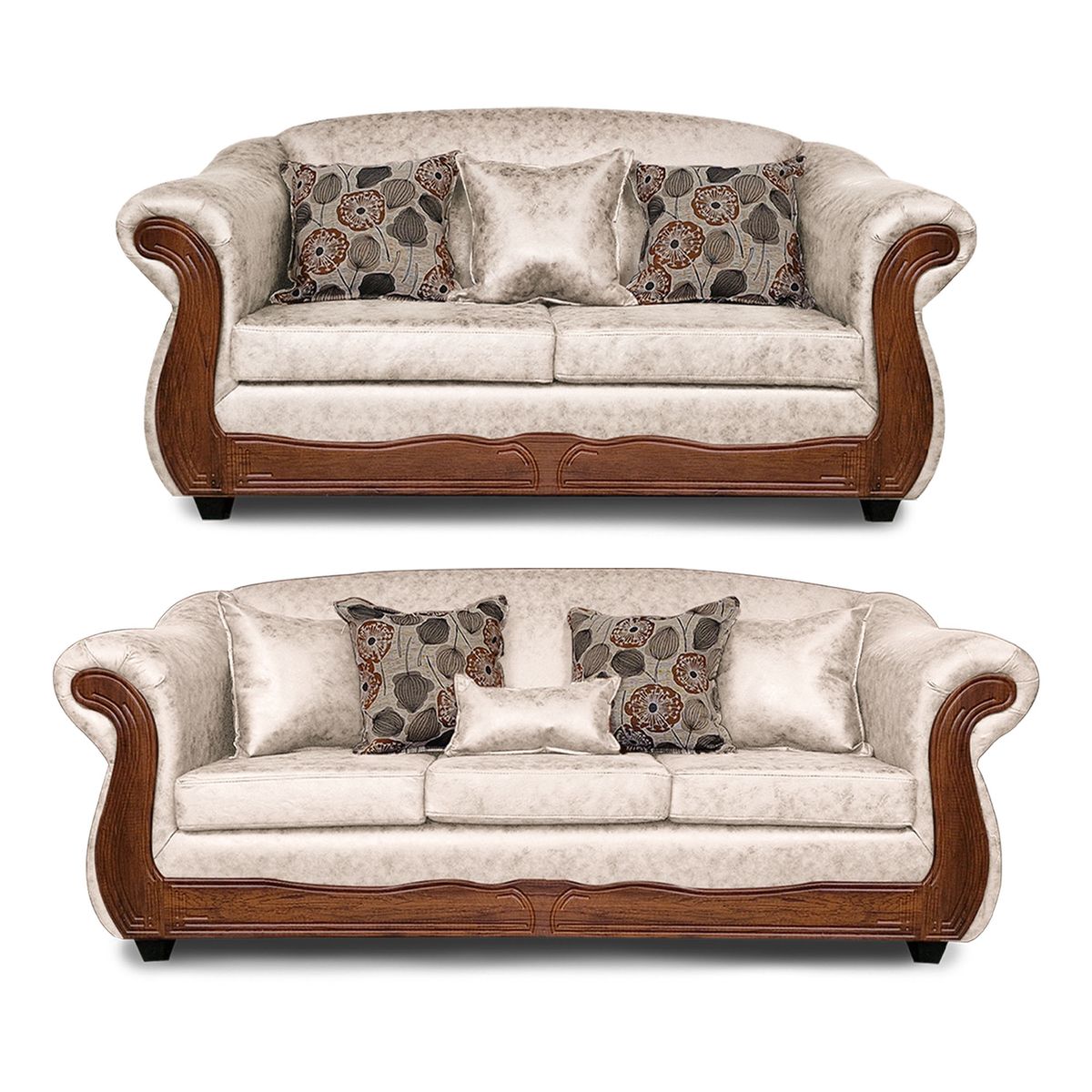 ADONIS LEUDH - Living 3+2 Estambul Envejecido Blanco X