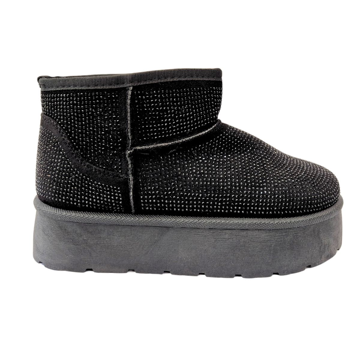 LIKE SHOP - Botas Mujer Térmicas Urbanas Brillos Forro Interior Chiporro 2491