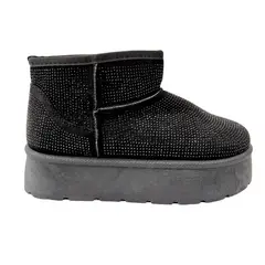 MPROPIA - Botas Mujer Térmicas Urbanas Brillos Forro Interior Chiporro 2491