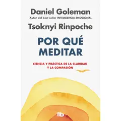B DE BOLSILLO - Libro Por qué meditar - Daniel Goleman / Tsoknyi Rinpoche