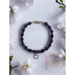 GENERICO - Pulsera amatista plata 925