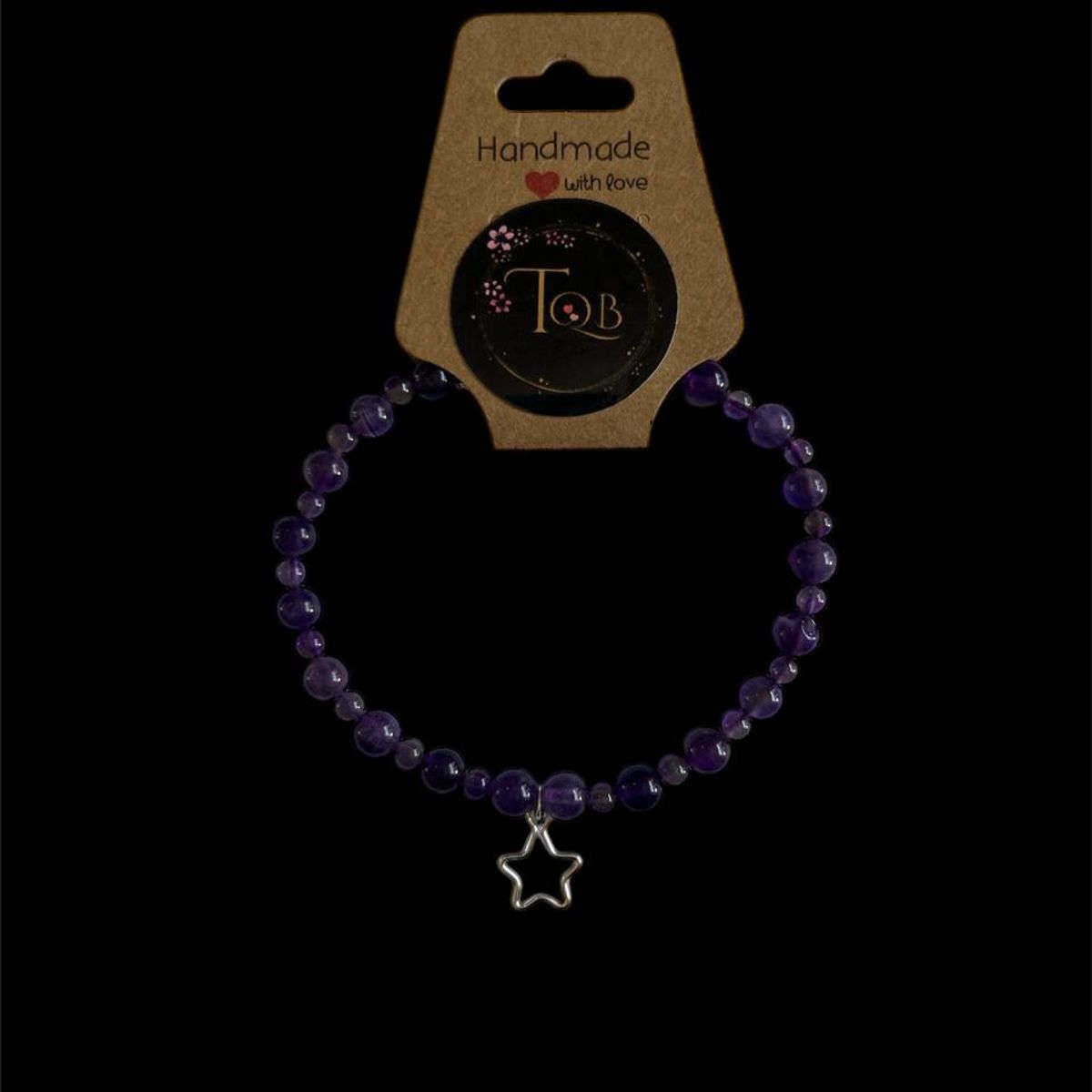 GENERICO - Pulsera amatista plata 925
