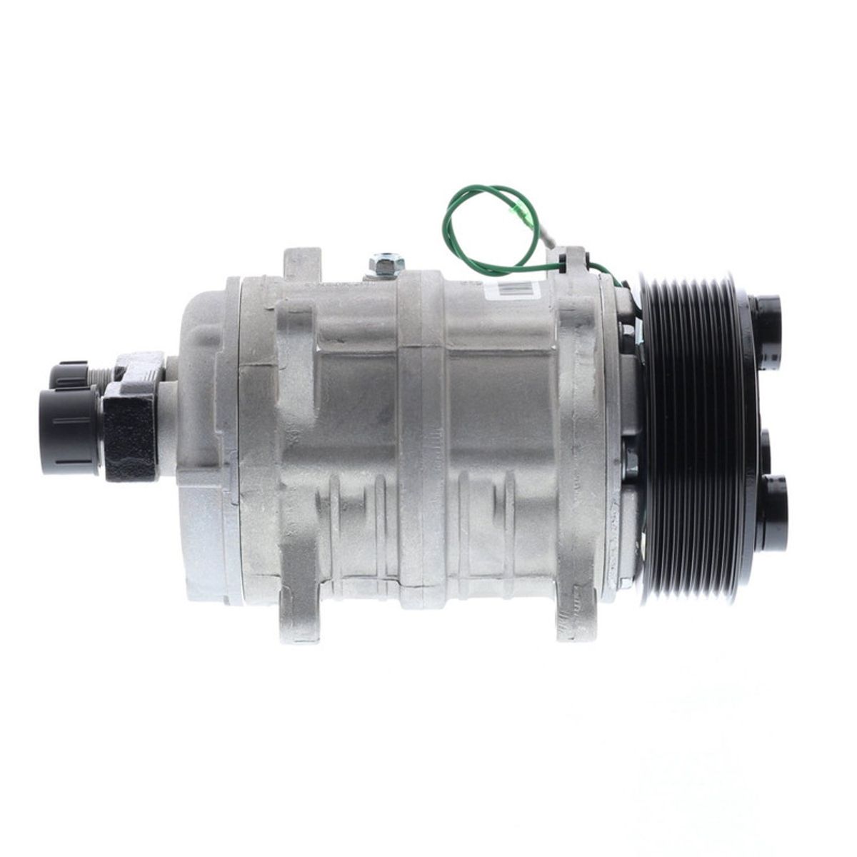 AMERICAN AIR - Compresor de AC TM16 8PK 24V 123MM Salida Horizontal QUE.