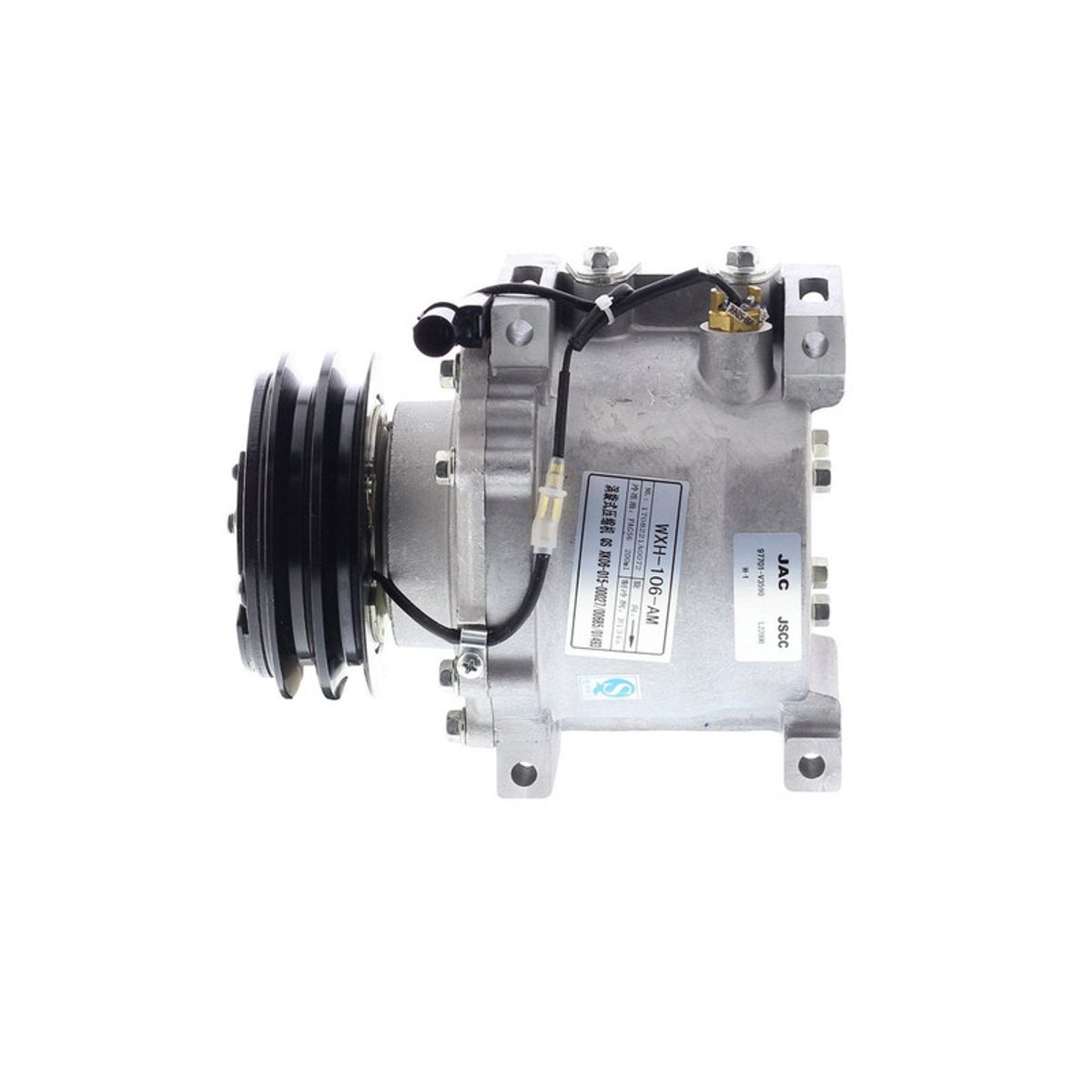 JAC - Compresor de AC WXH-106-AM 2A 12V OE JAC 97701-V3590 SCROLL