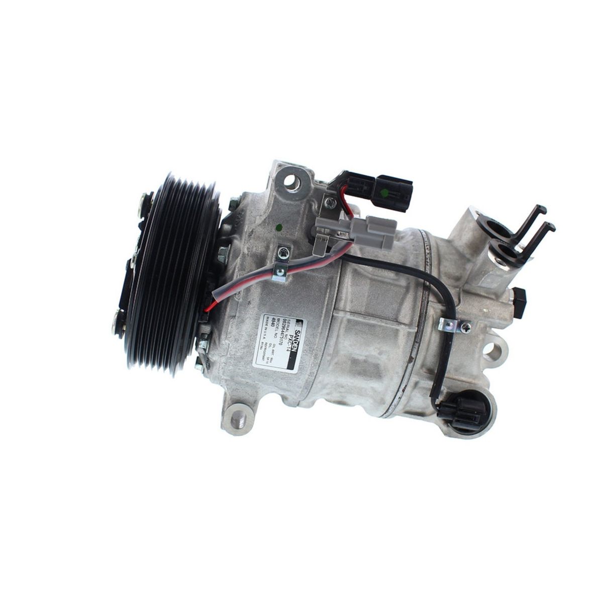 SANDEN - Compresor de AC PXC14 6PK 119MM 12V  NissanOE 1733 Sanden