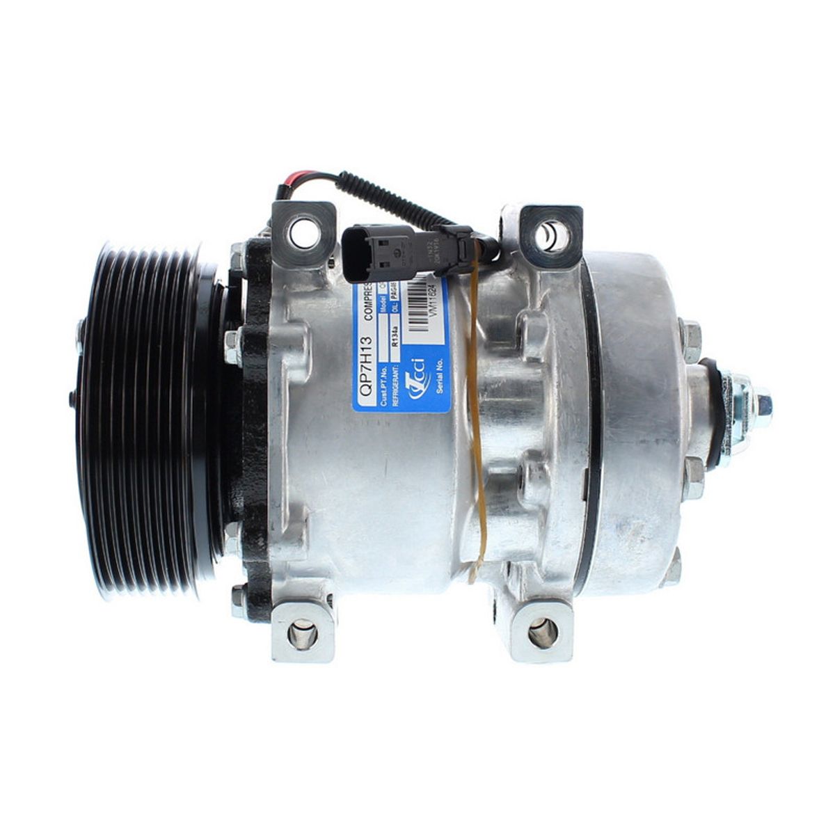 AMERICAN AIR - Compresor de AC 7H13 8PK 12V 119MM QUE