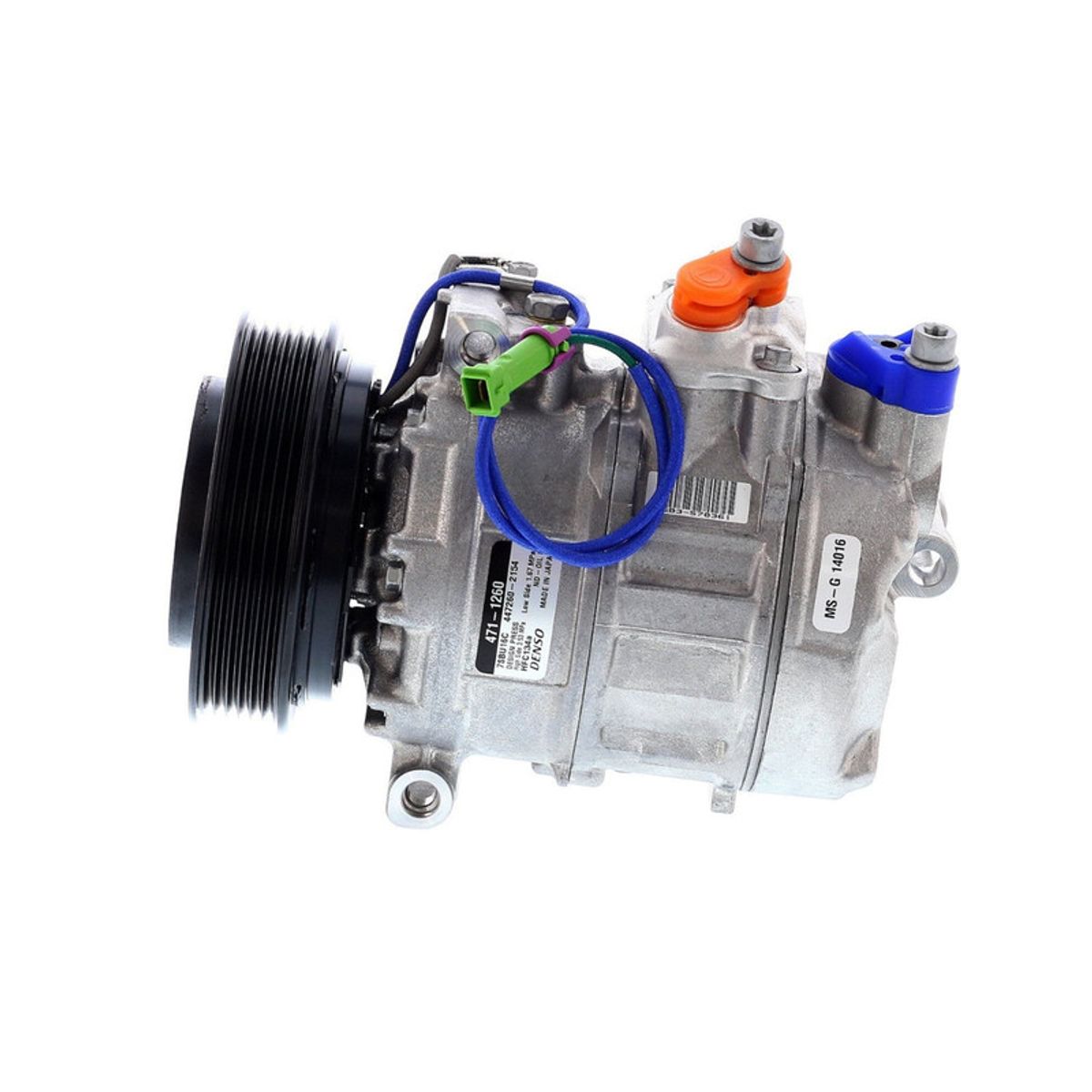 DENSO - Compresor de AC 7SB16C 6PK 12V 120MM  AUDI OE DENSO