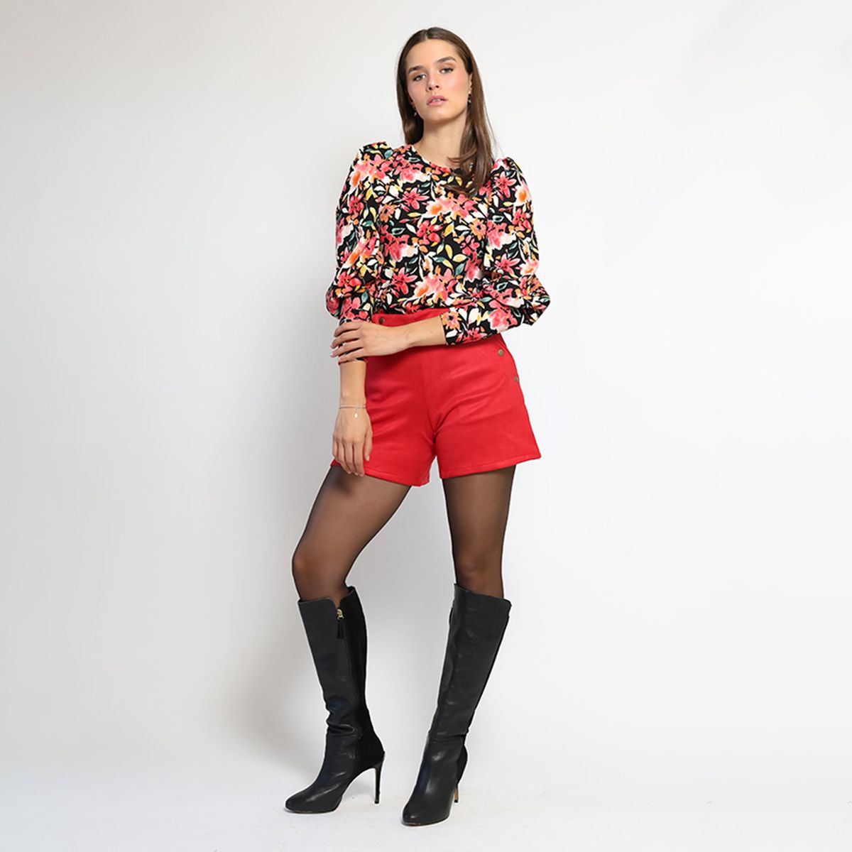 NATALIA SEGUEL - Short Clare Rojo Natalia Seguel