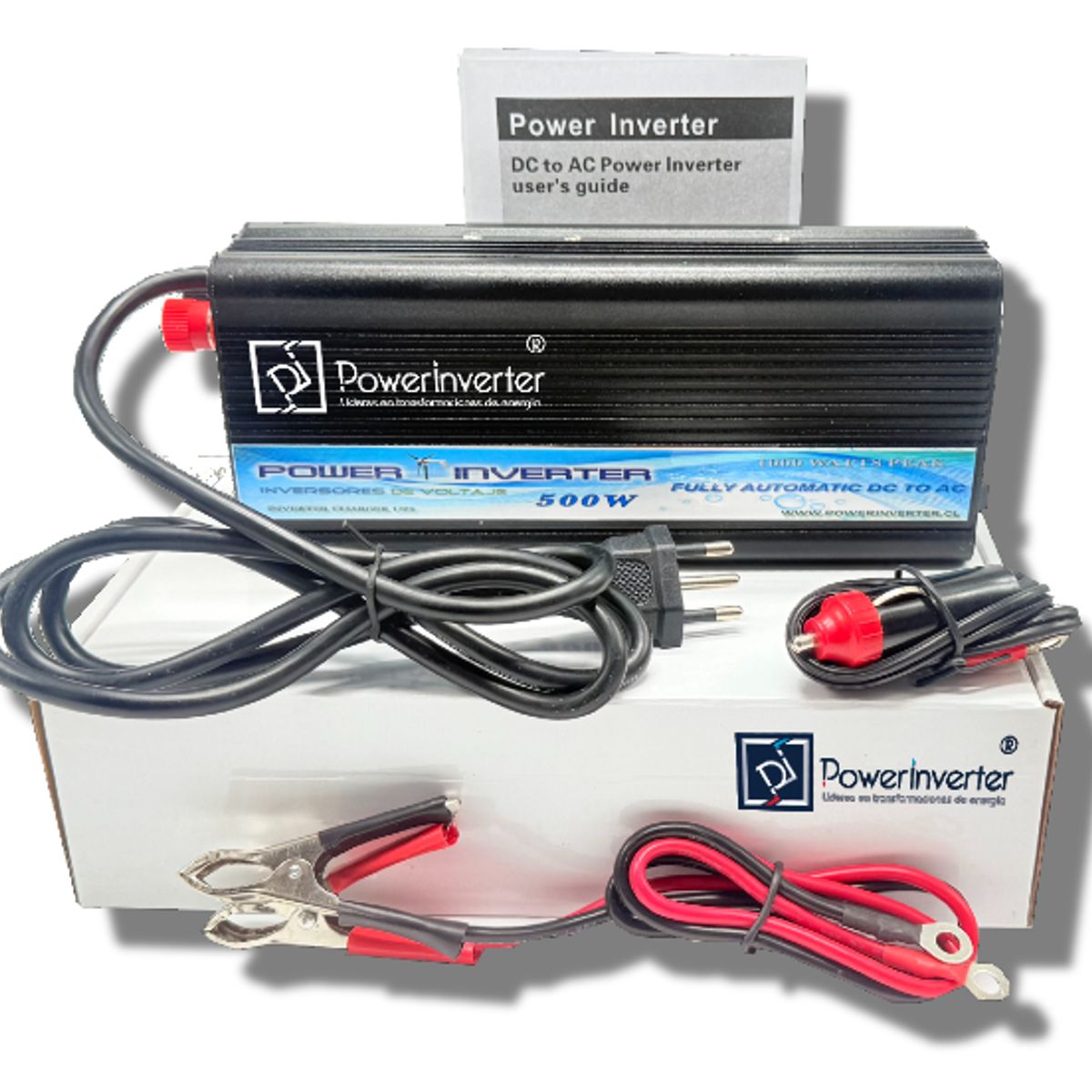 GENERICO - INVERSOR DE VOLTAJE 12VDC220VAC 500W CARGADOR UPS