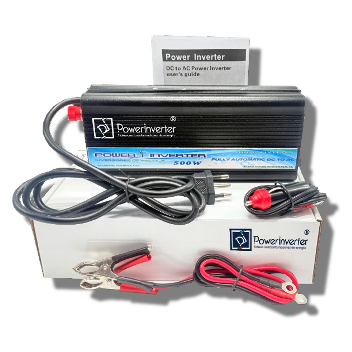 GENERICO - INVERSOR DE VOLTAJE 12VDC220VAC 500W CARGADOR UPS