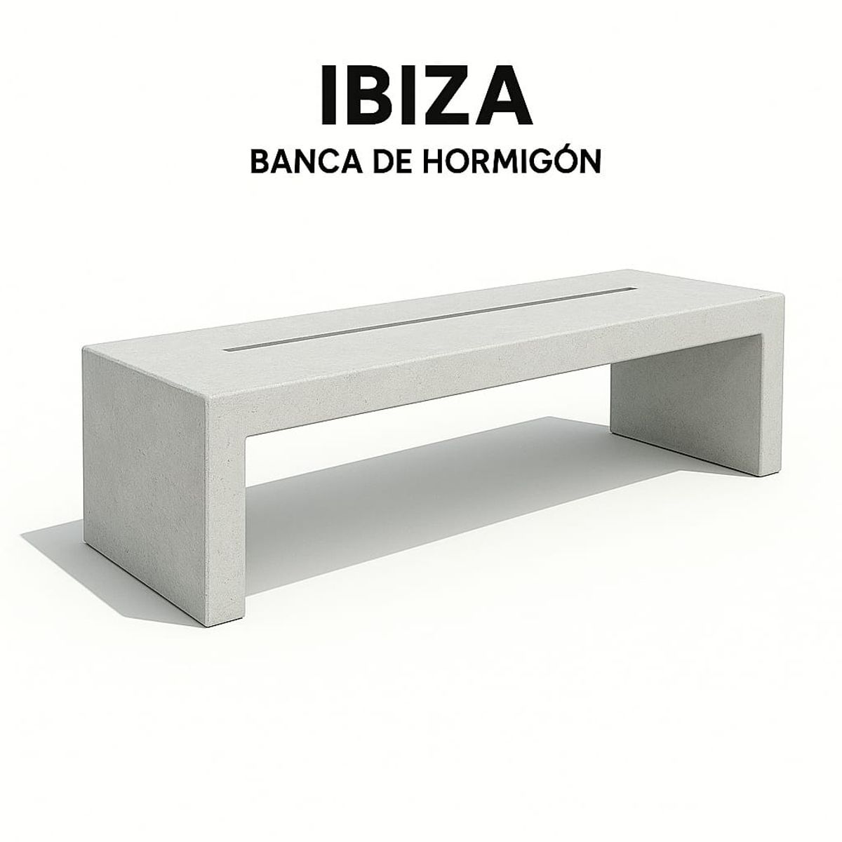 GENERICO - Banca hormigón armado Ibiza