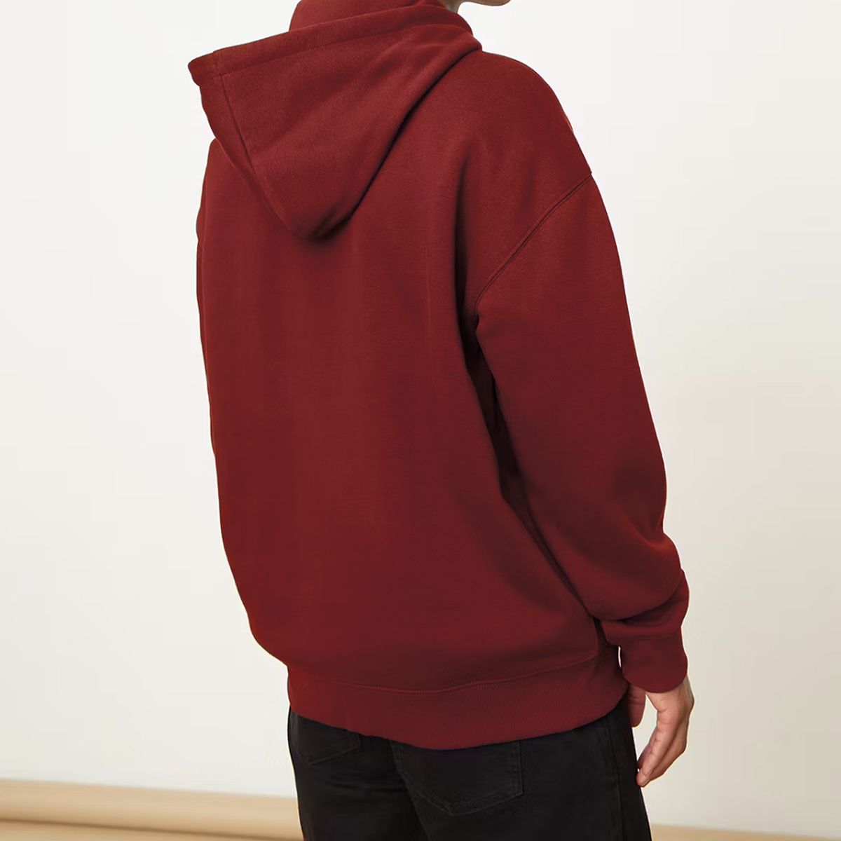 HERIEL - Polerón Hombre Térmico Forrado Polar Capuchón Canguro Cierre