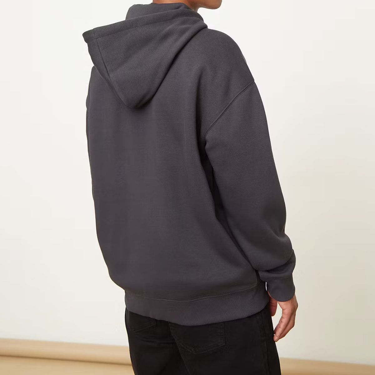 HERIEL - Polerón Hombre Térmico Forrado Polar Capuchón Canguro Cierre