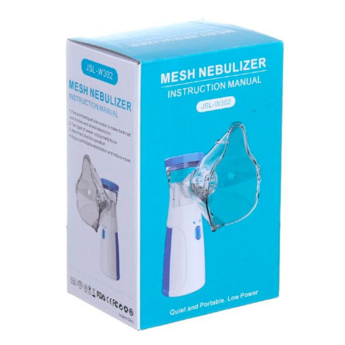 GENERICO - Nebulizador Portátil Silencioso Para Niño Y Adulto