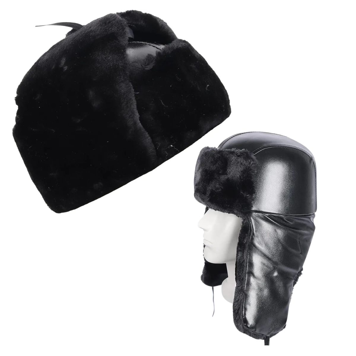 EKOL TACTICA MILITAR - Gorro Ruso Invierno Ushanka Hombre