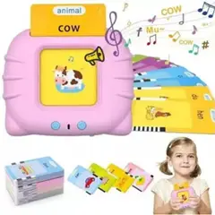 GENERICO - Máquina Didáctica Con 112 Tarjetas Español-inglés Para Niños