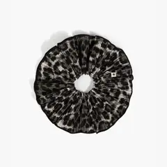 LOUNGE - Collet Mujer Plisado Animal Print Verde