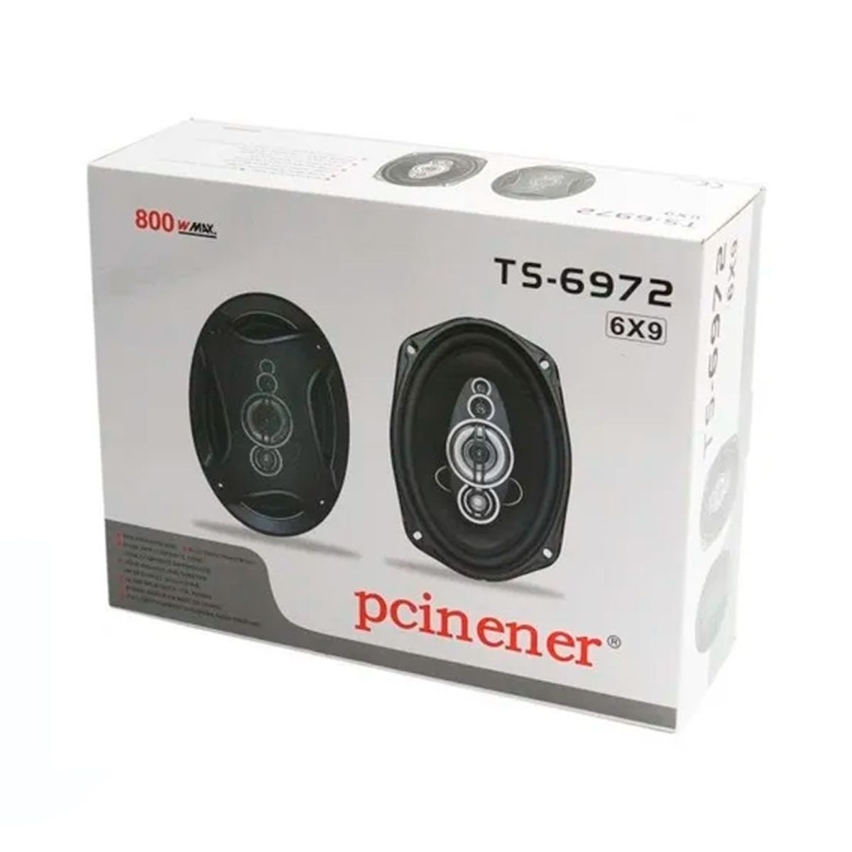 GENERICO - Altavoces 6x9 Pulgadas Para Coches 800W