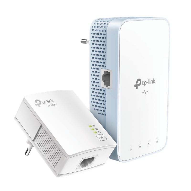 TP LINK - Repetidor Señal Wi-fi Powerline Av1000 Tp-link Gigabit Ports 5GHz.