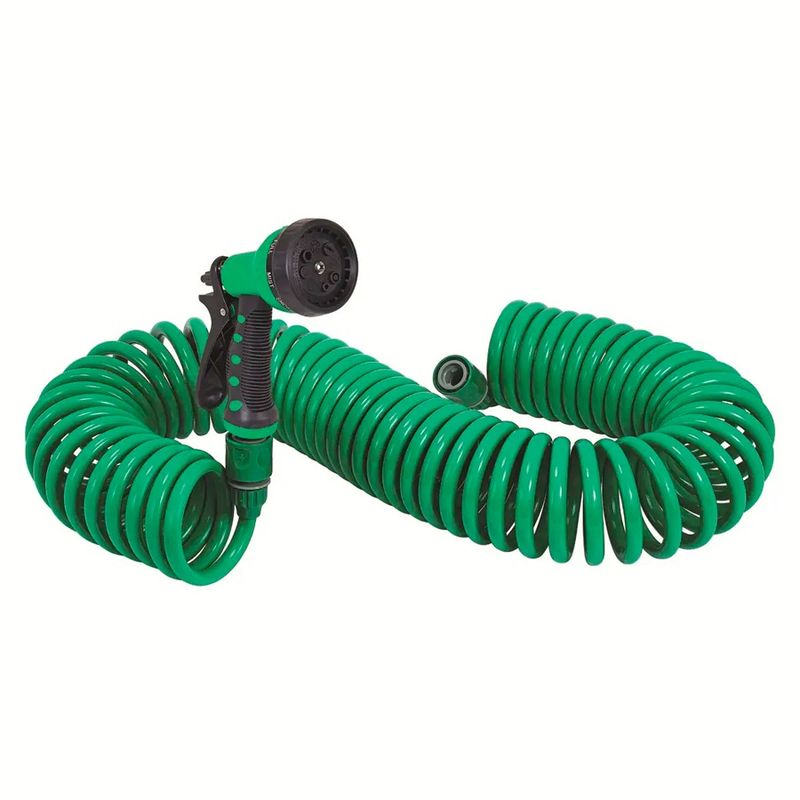 GENERICO - Manguera De Jardín Retráctil Resistente Versátil 7.5 Metros