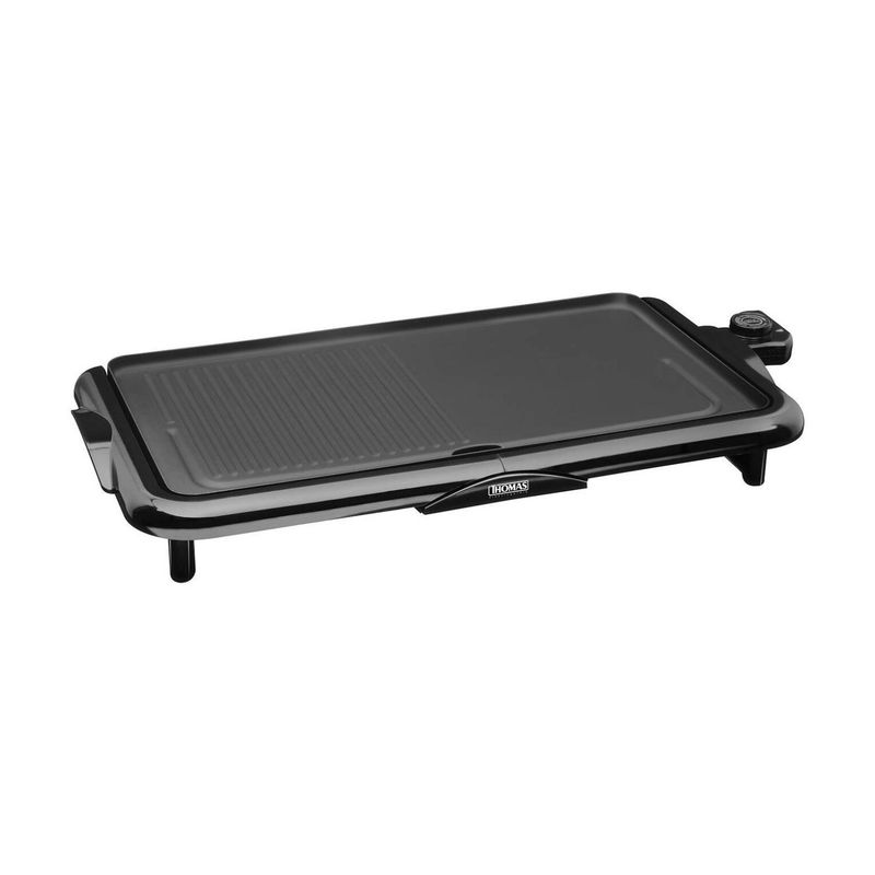 THOMAS - Parrilla Electrica Asadora 2000W 230°C Negro TH-205 Thomas