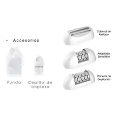 GAMA - Depiladora De Pinzas 2Vel Portatil Verde Skin Pro Go 2