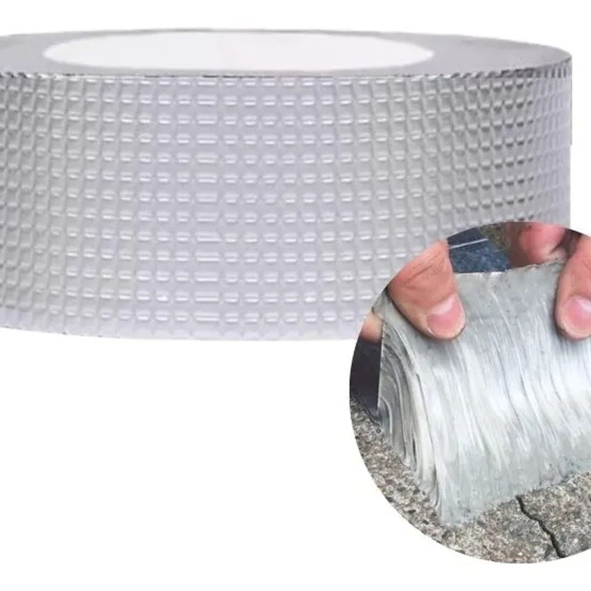 NO LOGO - Adhesivo Cinta Tapagotera Techo Sellador Impermeabl 5cm X 5m