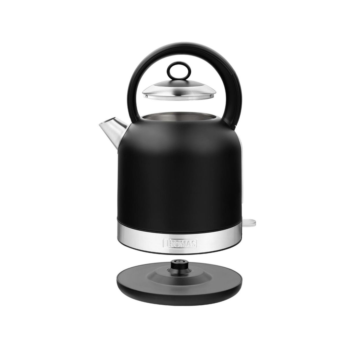 THOMAS - Hervidor Electrico 2500ml 2200W Negro Mate TH-6510N Thomas.