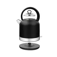 THOMAS - Hervidor Electrico 2500ml 2200W Negro Mate TH-6510N