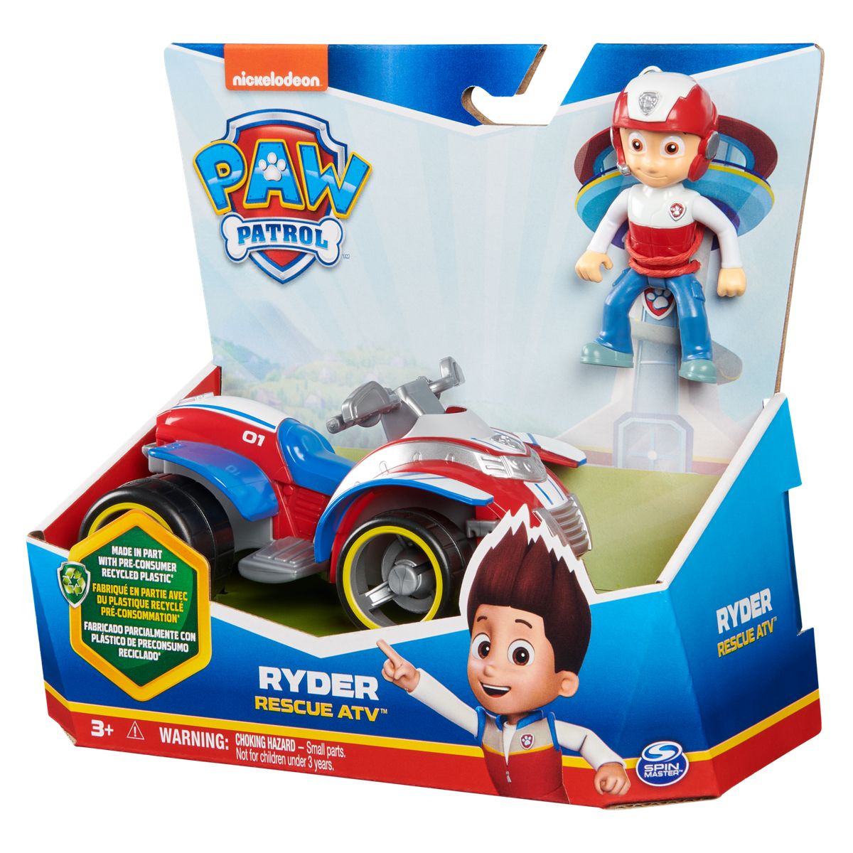 PAW PATROL - Vehiculo moto Ryder Paw Patrol