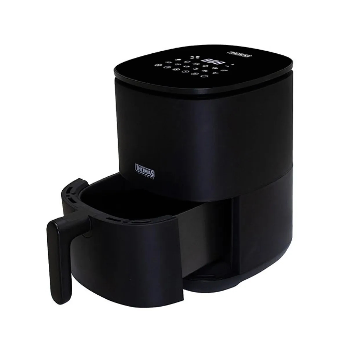 THOMAS - Freidora De Aire Air Fryer Digital 3L 1300W Negro TH-AF30DN.