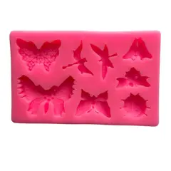 GENERICO - Molde Silicona Alitas de Primavera 8 figuras