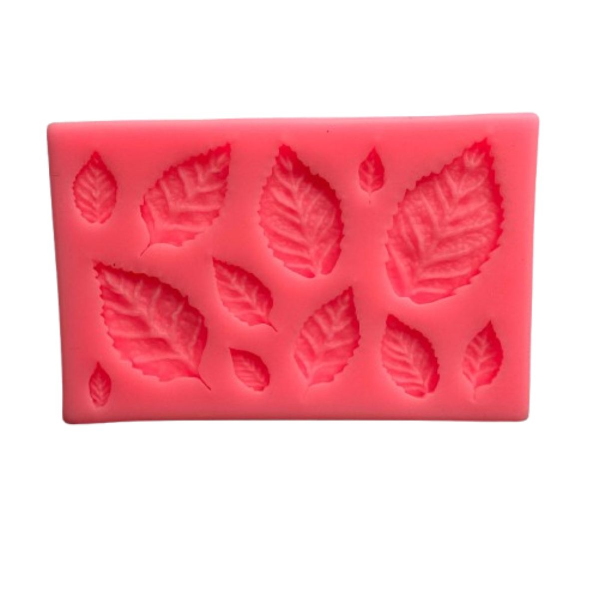 GENERICO - Molde Silicona Hojas 12 figuras