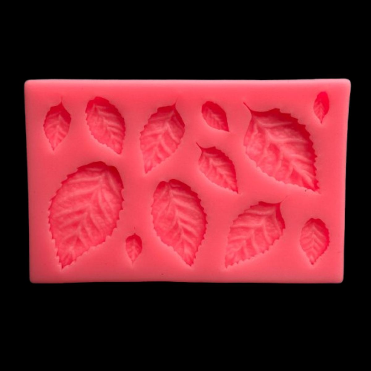 GENERICO - Molde Silicona Hojas 12 figuras