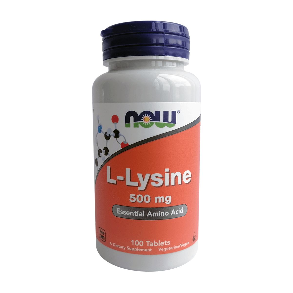 NOW - L-LYSINE 500MG 100 TABS