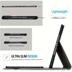 PUREPOWER - Funda con teclado para Xiaomi Pad 5 - Azul