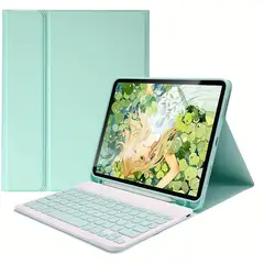 PUREPOWER - Funda con teclado en español para iPad Pro 11 - blue