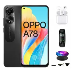 OPPO - A78 5g Dual Sim 256 Gb Negro 8 Gb Ram
