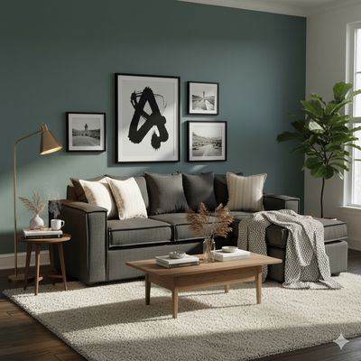 Imagen 2 del producto Living 311 Havana Marengo Seccional resortes f comfort + 2 Sitiales