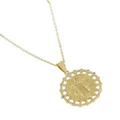 GENERICO - Collar San Benito enchape oro