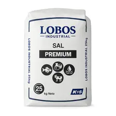 LOBOS - Sal para ablandador de agua 25kg.
