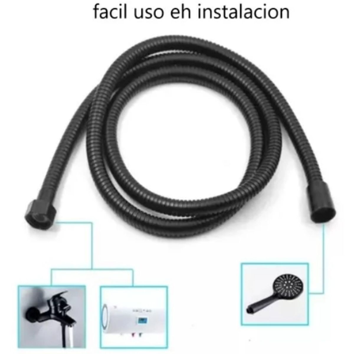 GENERICO - Set de 2 Manguera Desagüe Lavadora 1.5 Metros.