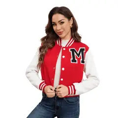 D'JOE - Chaqueta Poleron Universitario Mujer Madrid.