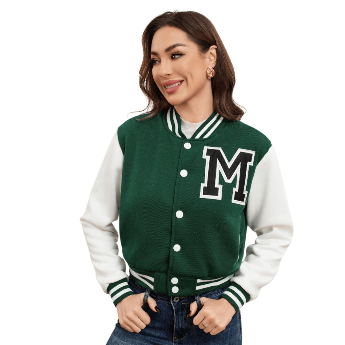 D'JOE - Chaqueta Poleron Universitario Mujer Madrid