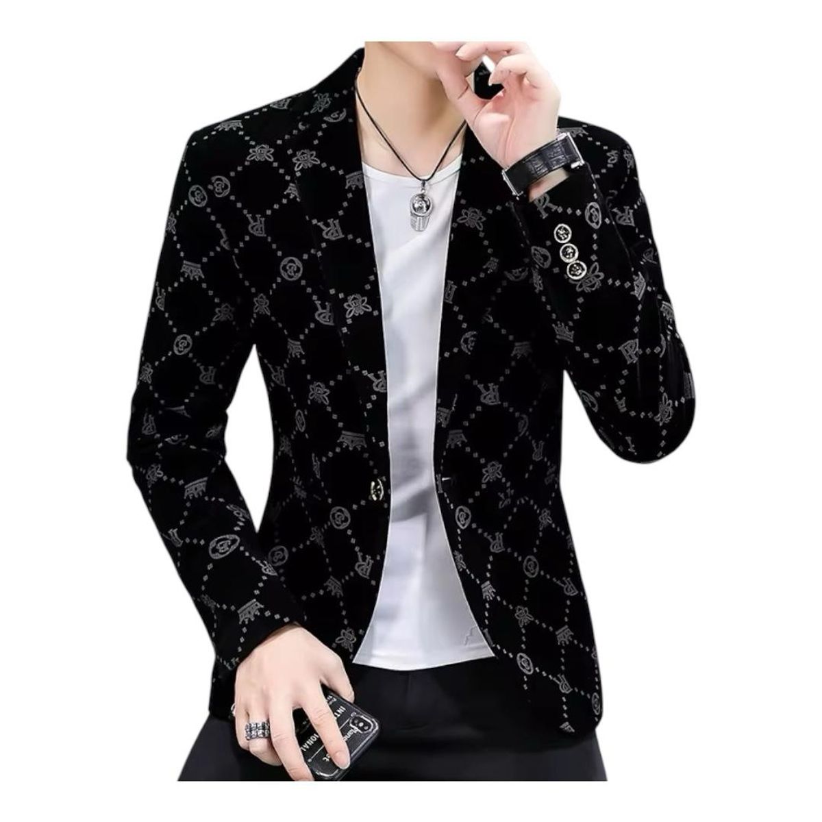 XPRESS RECHARGE - Blazer lujo casual para hombre